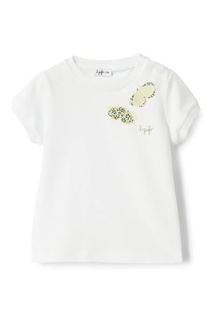 white cotton tshirt IL GUFO KIDS | P25TS471MF0010157